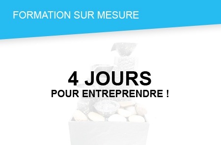 Formation 4 jours pour entreprendre